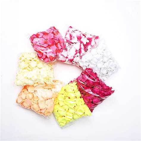 bags of fake rose petals|high quality silk rose petals.